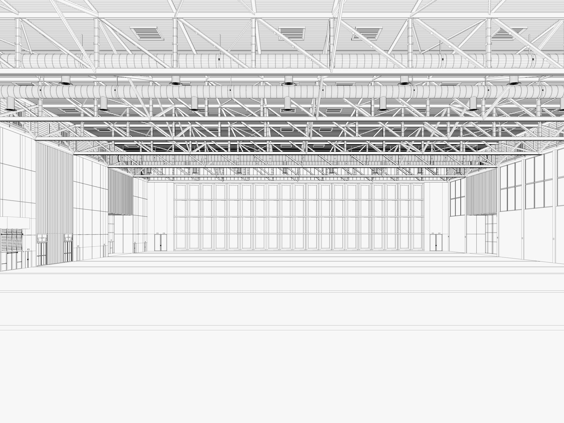 Convention and Exhibition Center 2 3D model_18