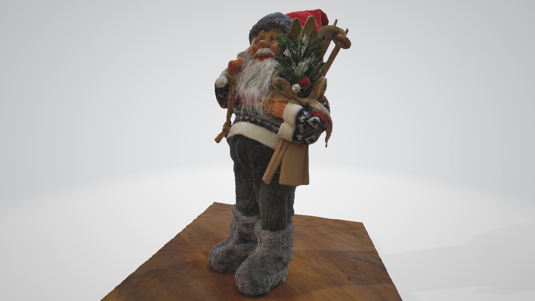 Realistic Santa Claus Decoration 3D Scanned Model 3D model_5