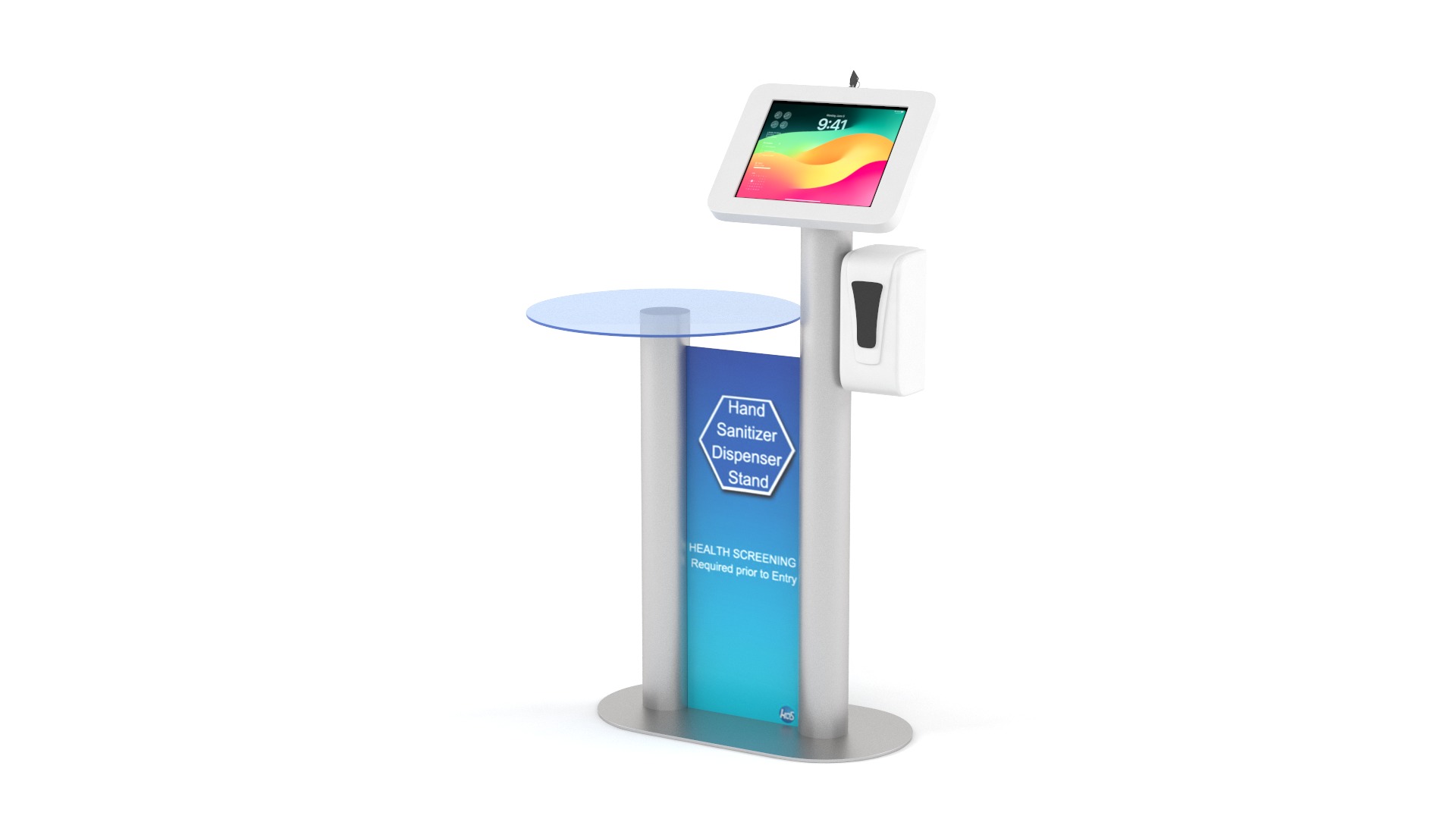 Digital Kiosk 3D model_2