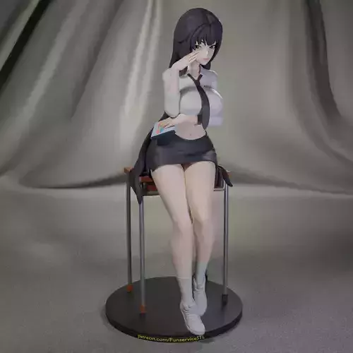 School days Marciana from Goddess of victory NIKKE 3D print model