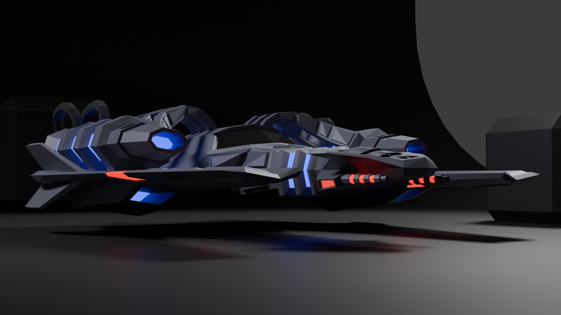 Scifi Spaceship- aka Nova-X 3D print model_11