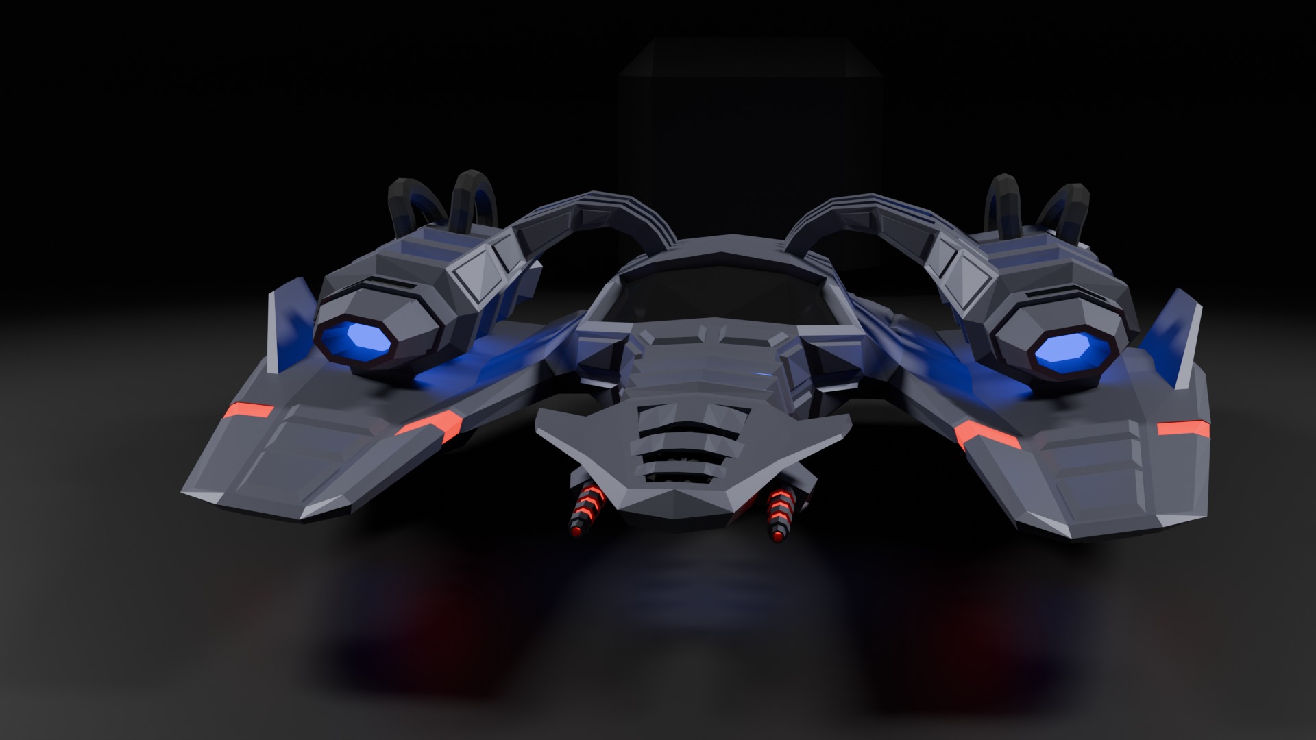 Scifi Spaceship- aka Nova-X 3D print model_10
