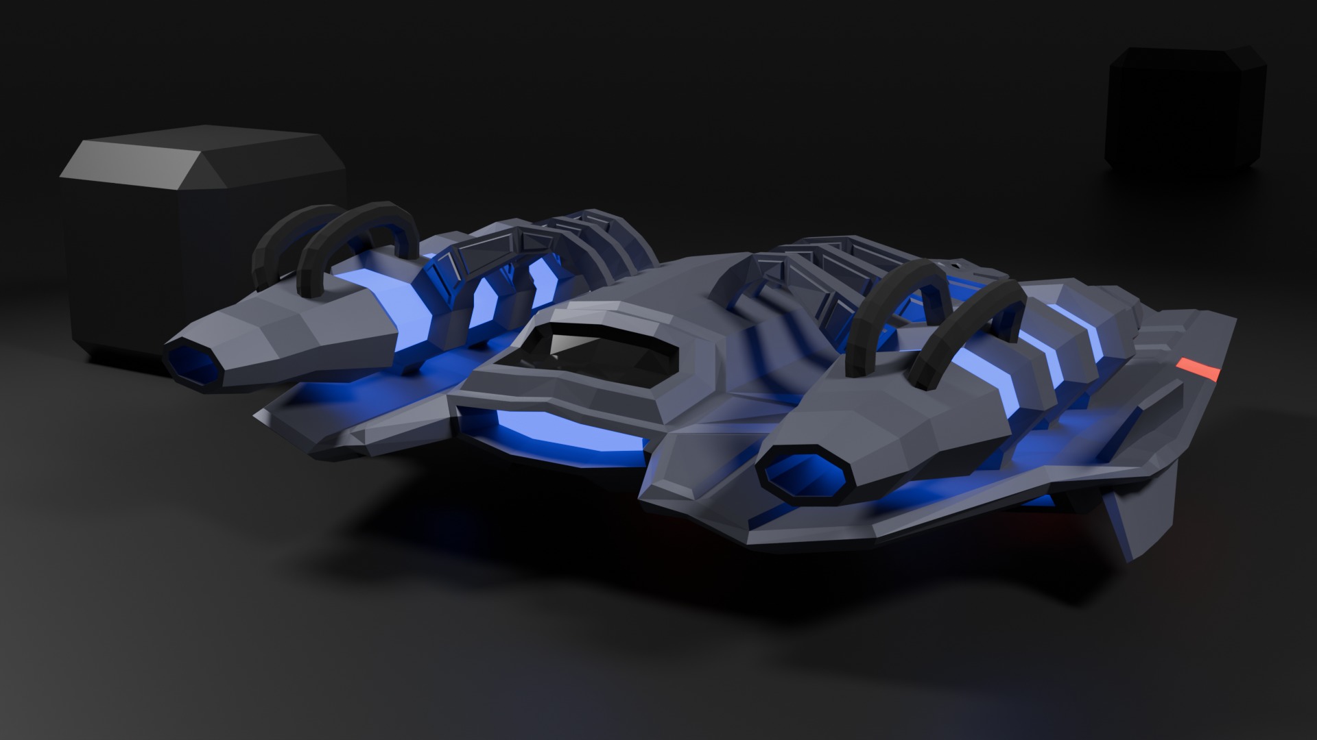 Scifi Spaceship- aka Nova-X 3D print model_8