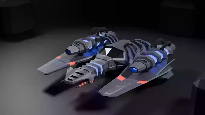 Scifi Spaceship- aka Nova-X 