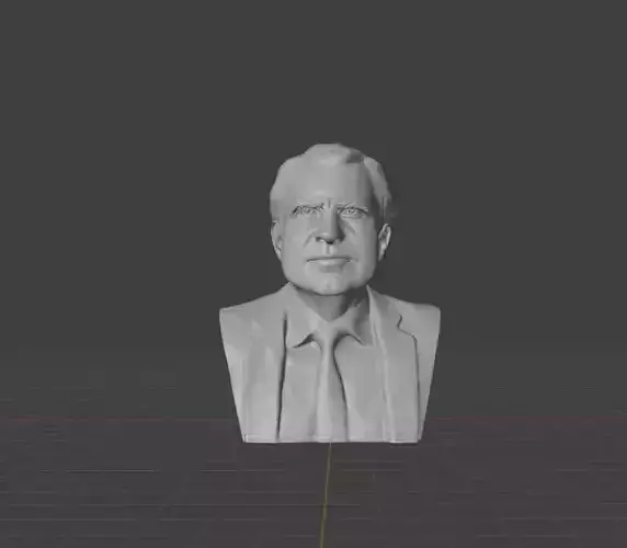 Richard Nixon 3D print model