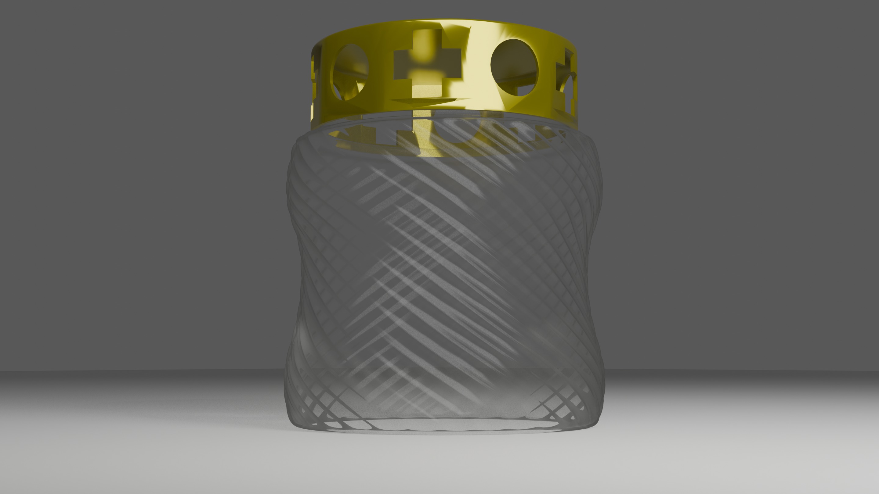 A candle  3D model_1