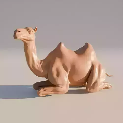Camel 3d Stl File for 3d Print