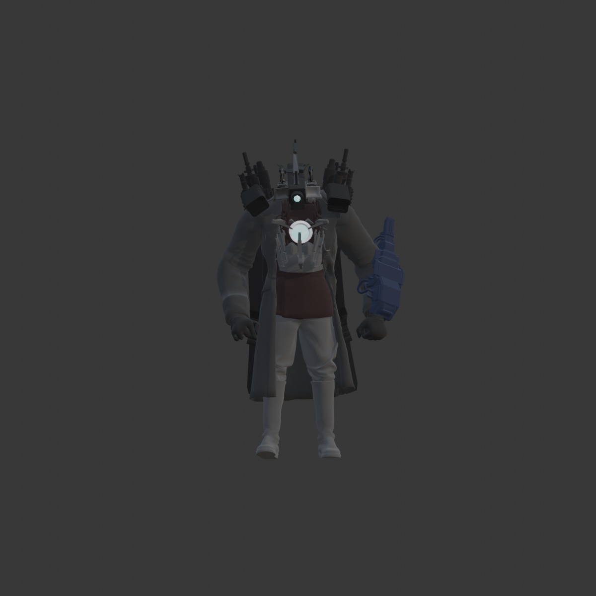 upgraded titan cameraman 3D model_1