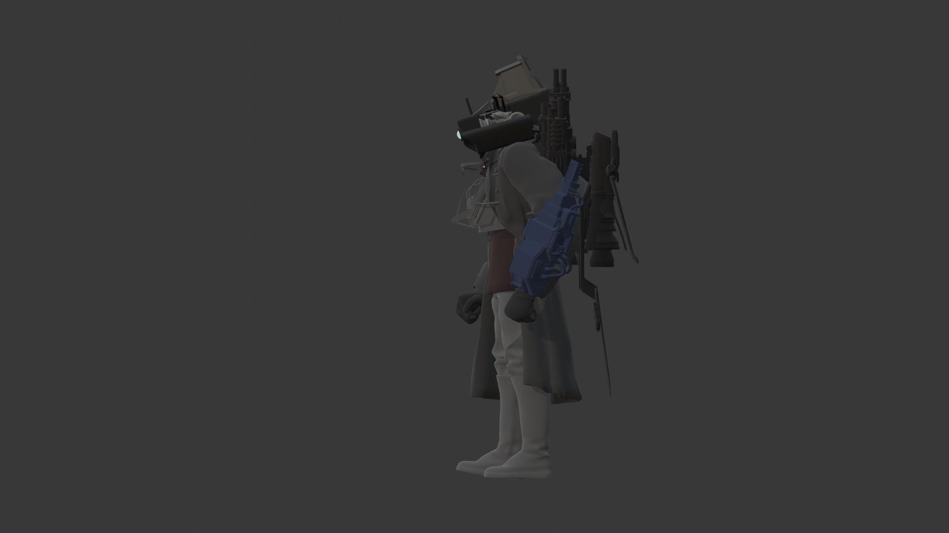 upgraded titan cameraman 3D model_2