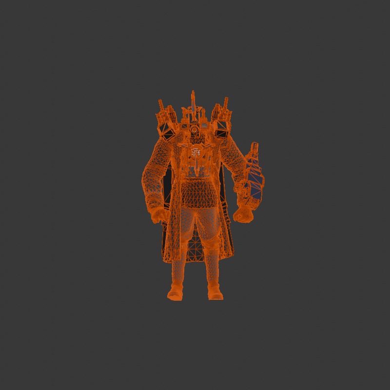 upgraded titan cameraman 3D model_7