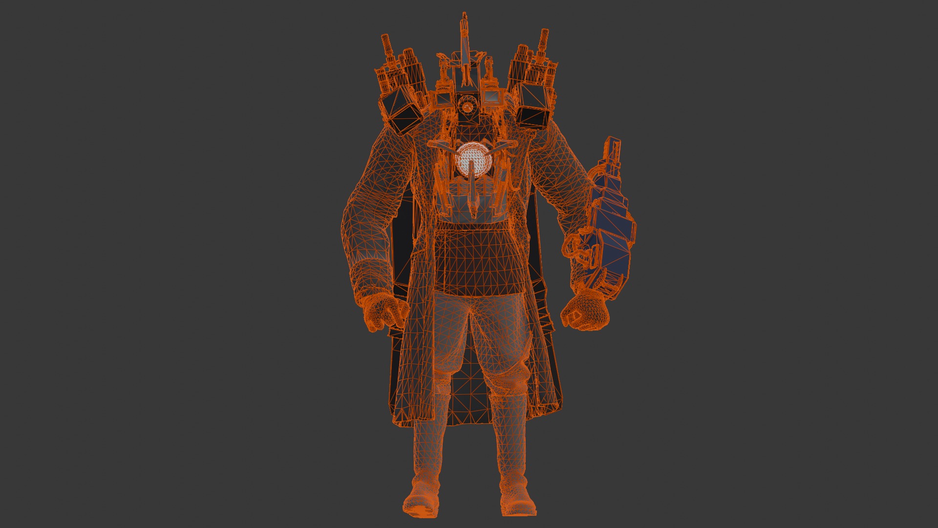 upgraded titan cameraman 3D model_6