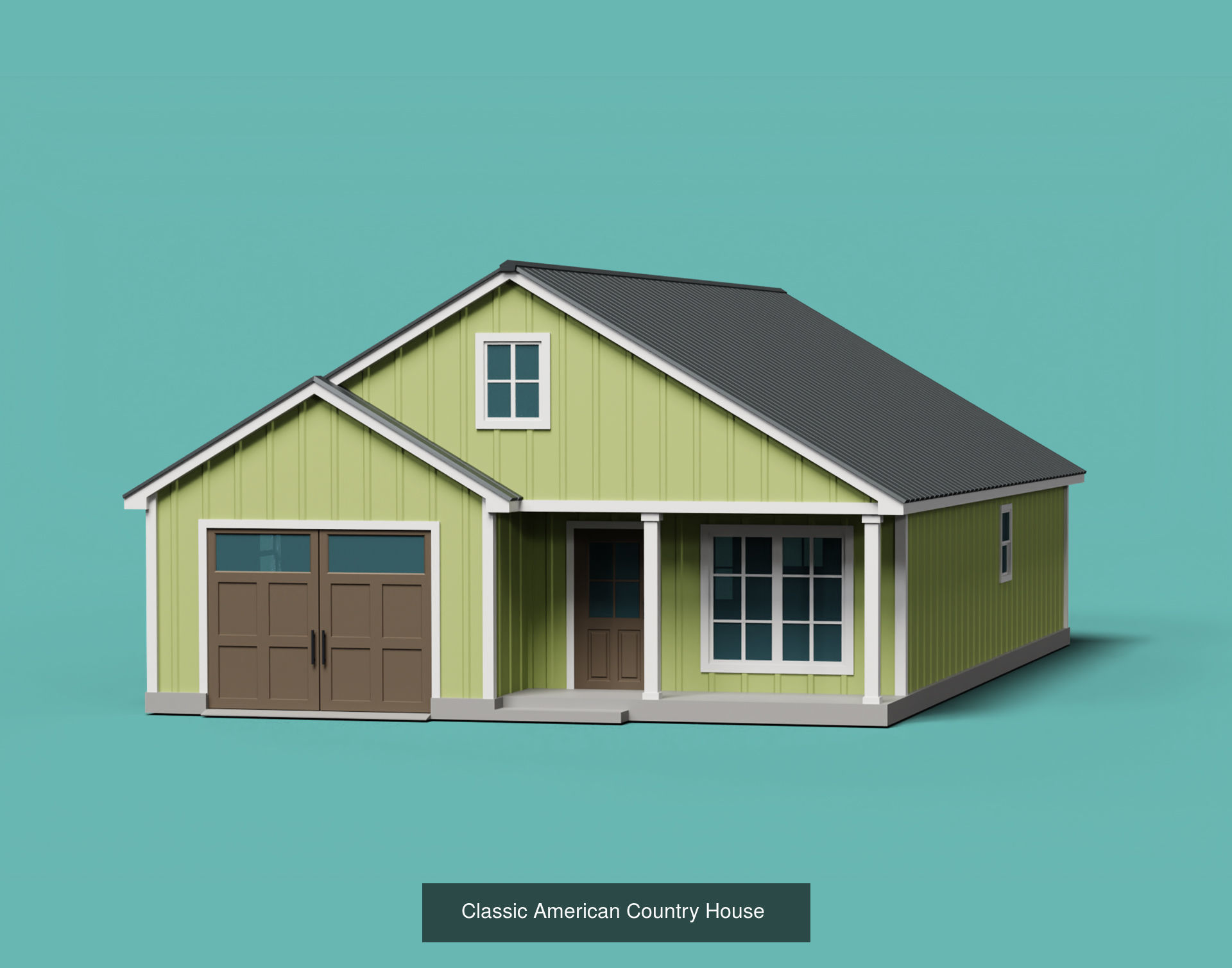 Low Poly City Pack 3D Model Collection_10