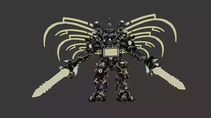 ultamite sonic tri titan 3D model