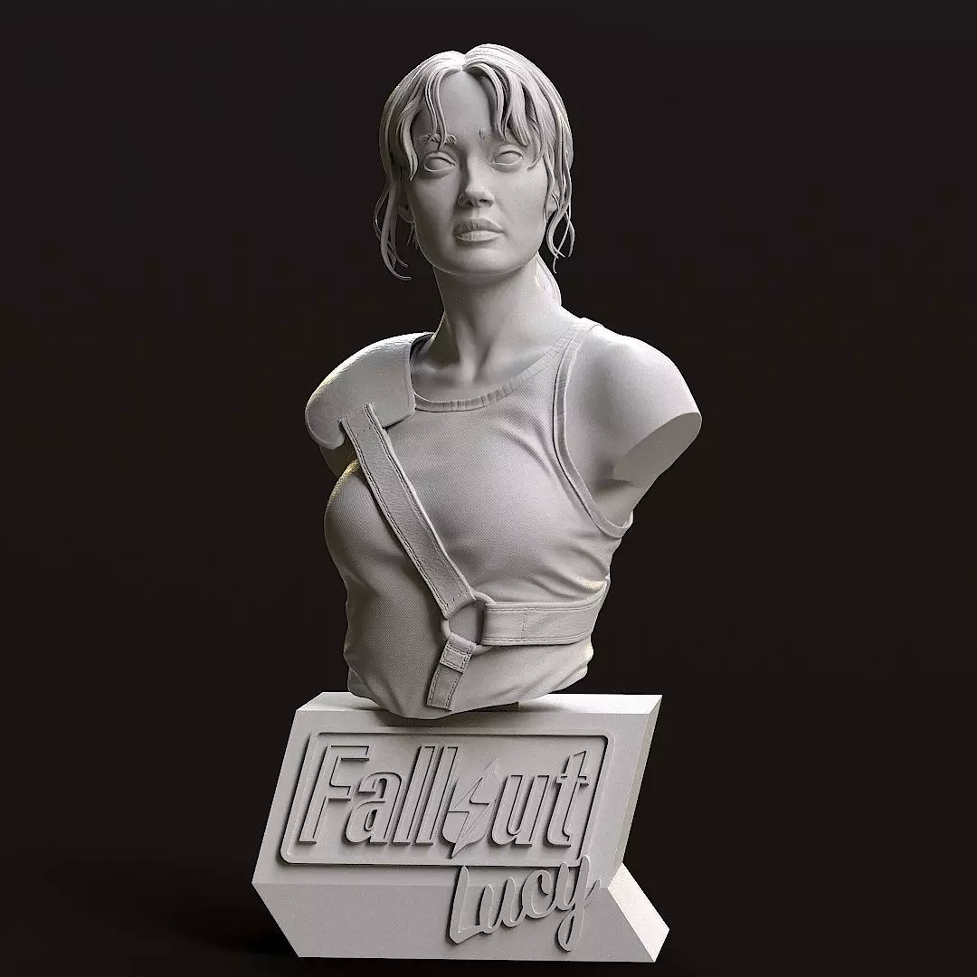 Lucy Bust from Fallout 3D print model