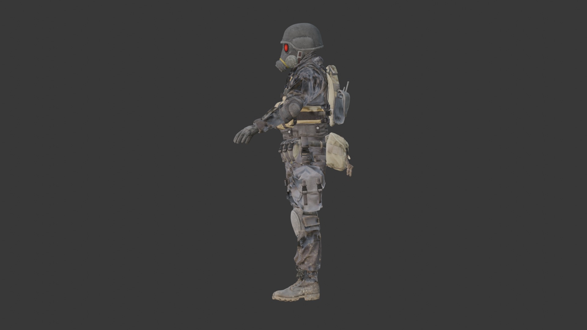 juggernaut astro toilet head 3D model_2