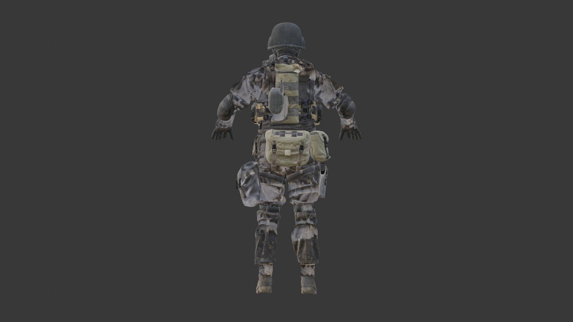 juggernaut astro toilet head 3D model_3