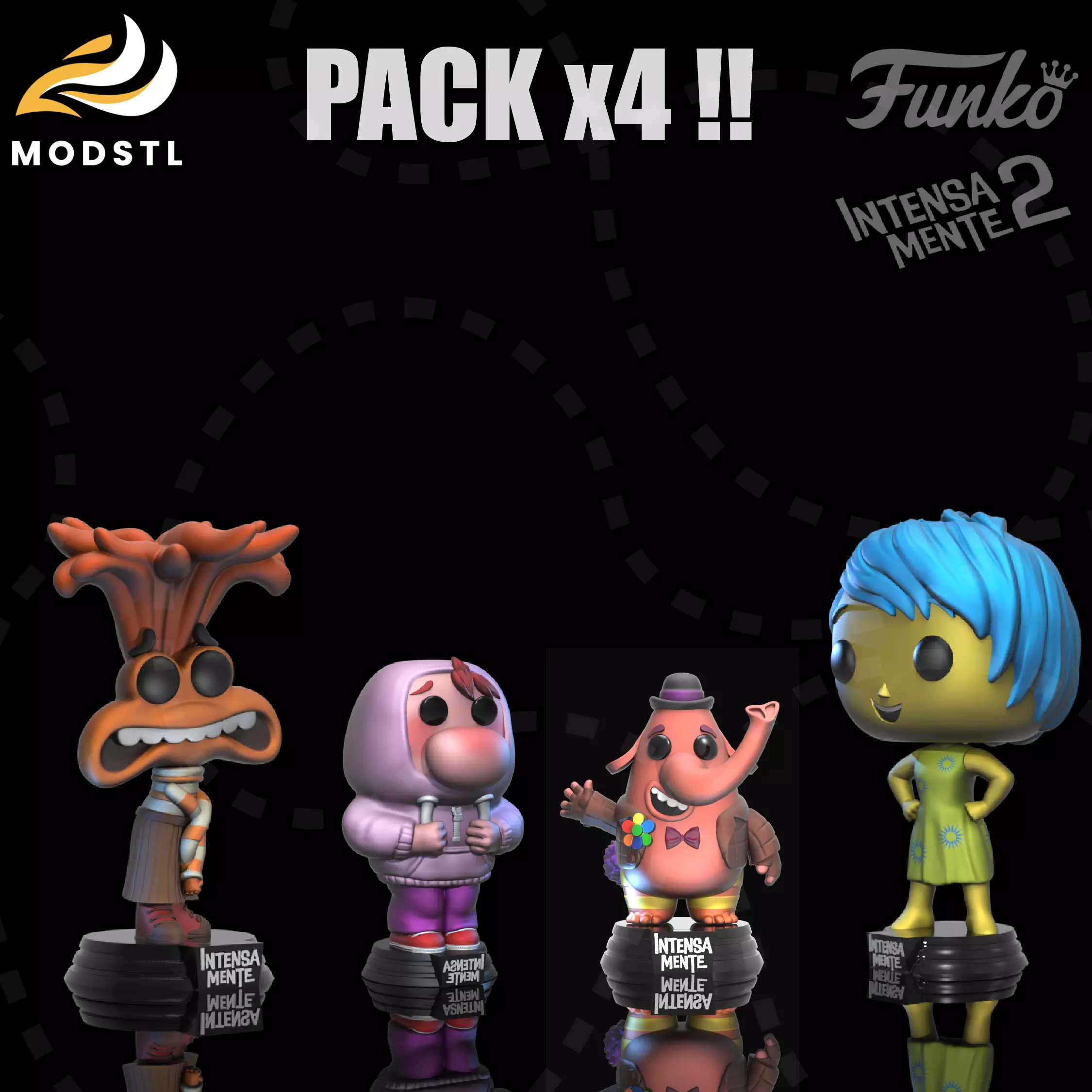 PX4GHV2006 PACK X4 3D print model_0