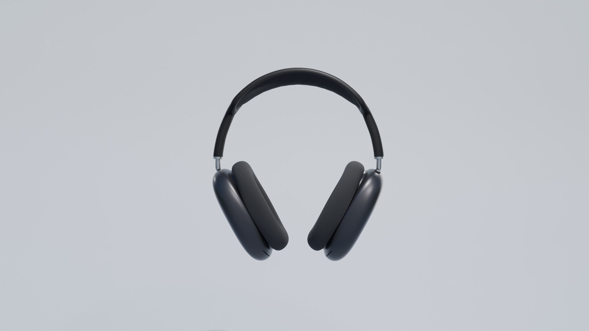 Airpods Max Space Grey 3D model_1