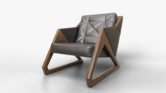 Armchair Country 3D model