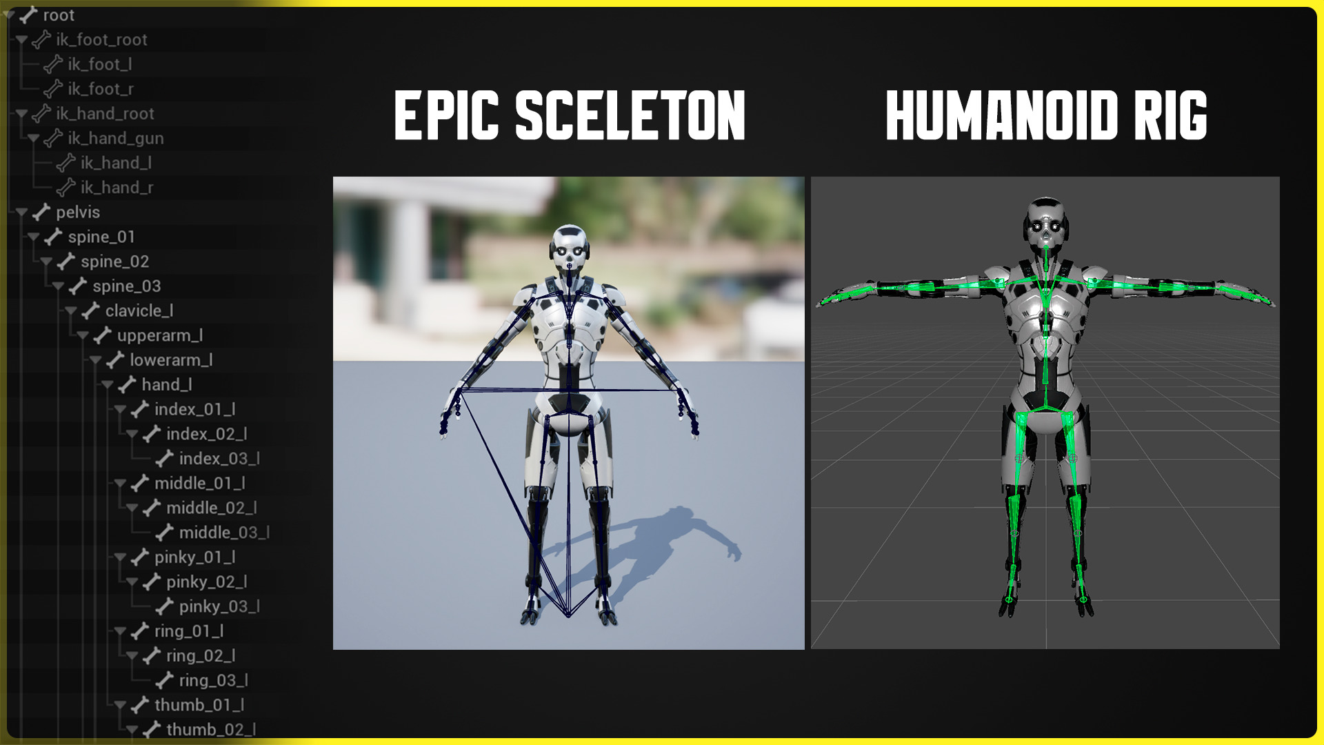 Sci-fi Robot Character 01 Low-poly 3D model_11