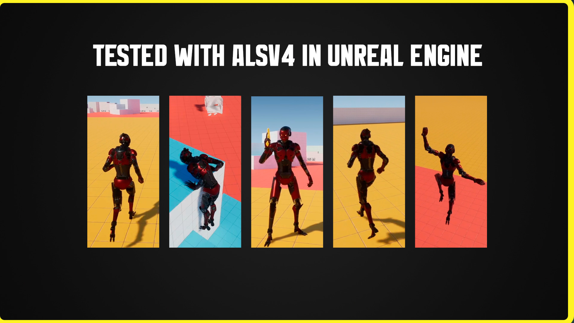 Sci-fi Robot Character 01 Low-poly 3D model_6