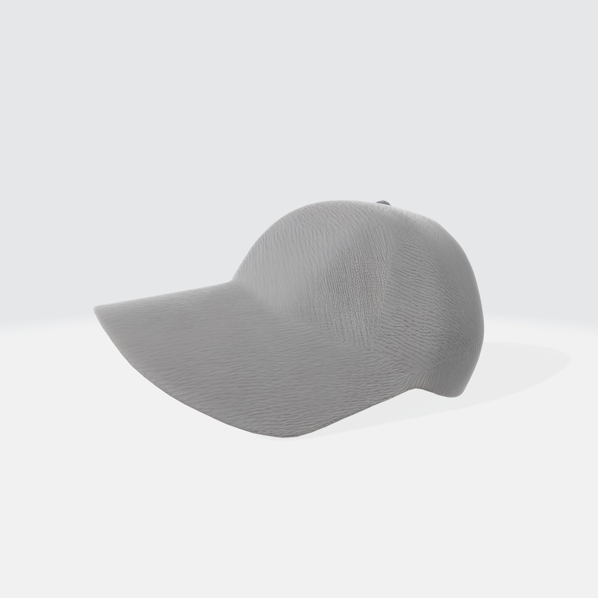 Baseball cap 3D model_2