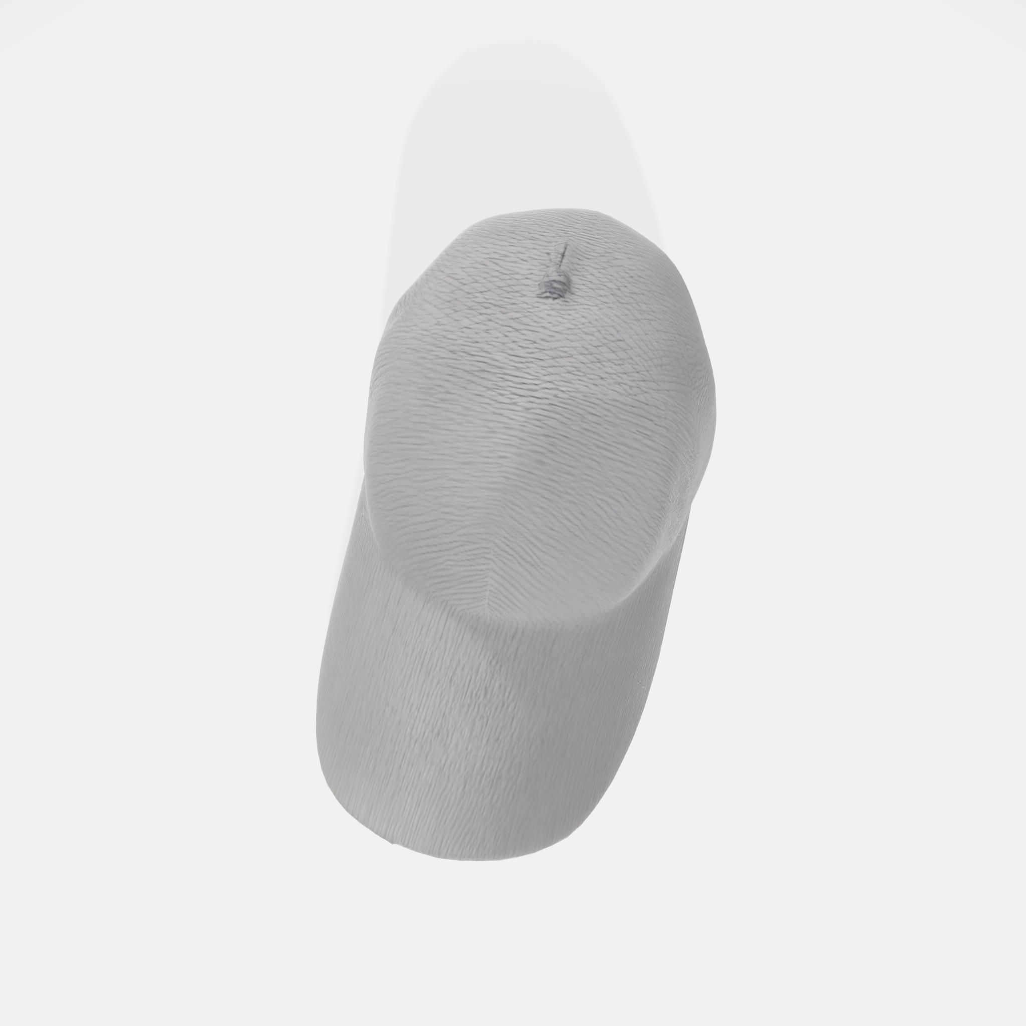 Baseball cap 3D model_3