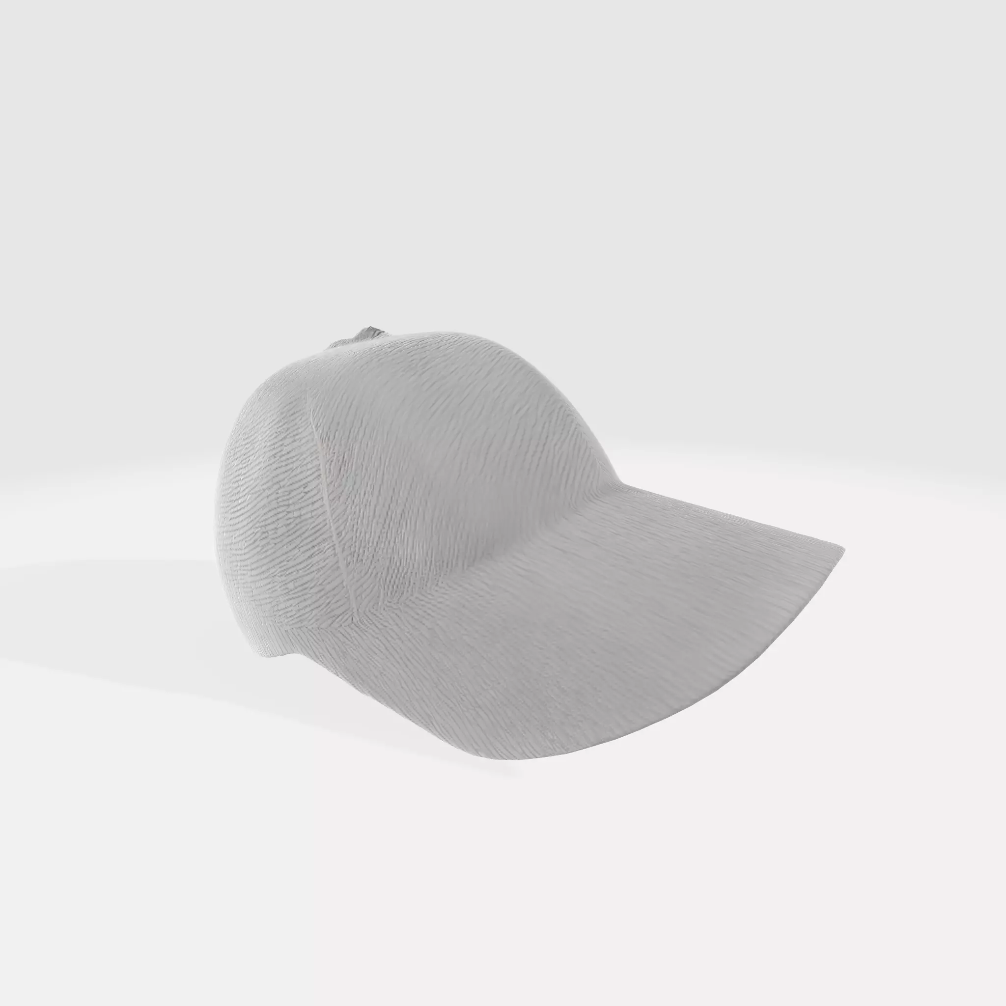 Baseball cap 3D model_0