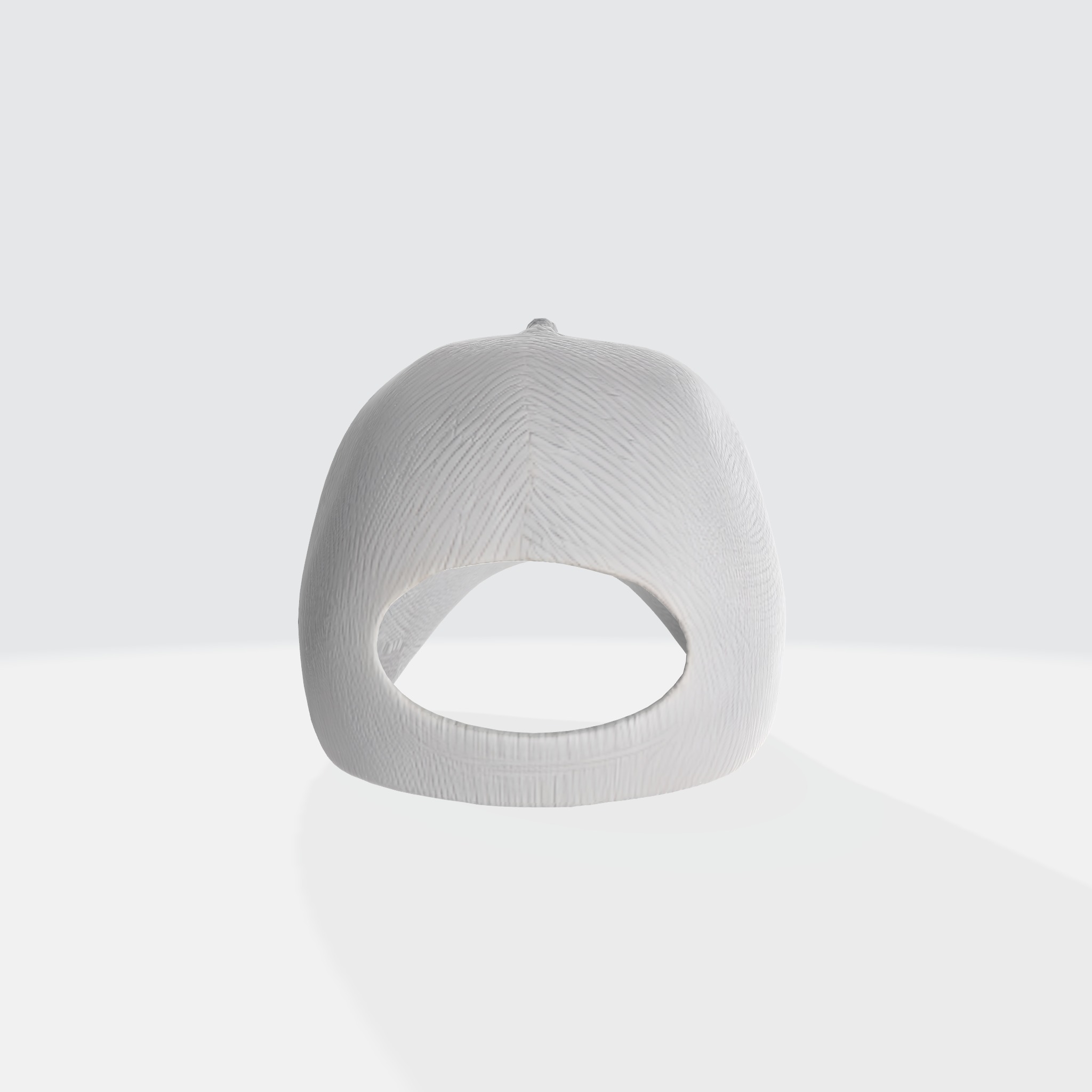 Baseball cap 3D model_4