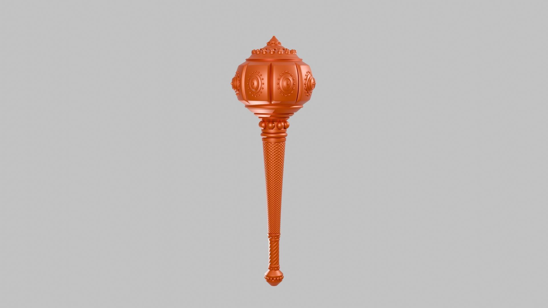 Gada Mace GM04 3D print model_1
