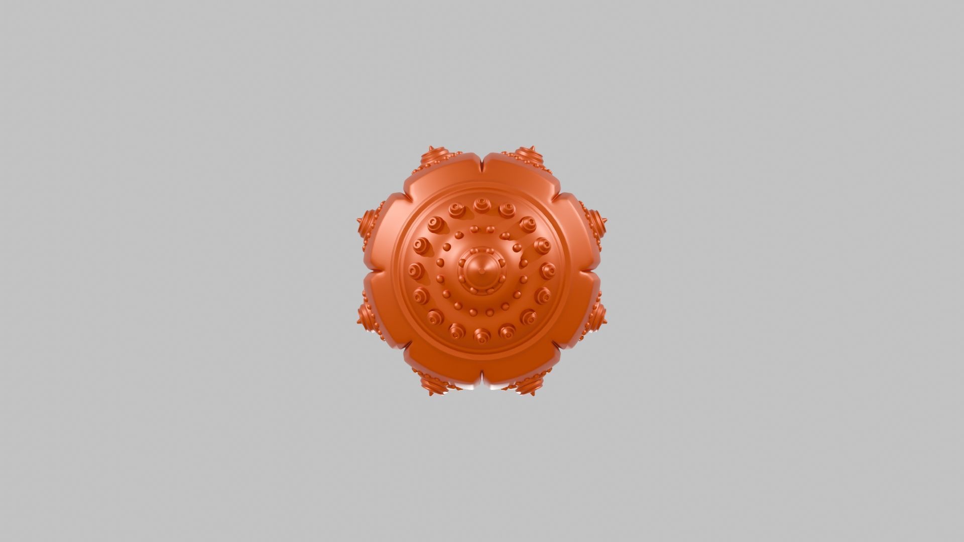 Gada Mace GM04 3D print model_5