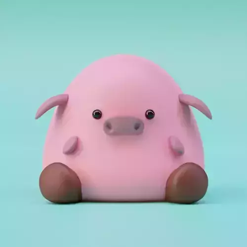 Pig Piggy Bank STL