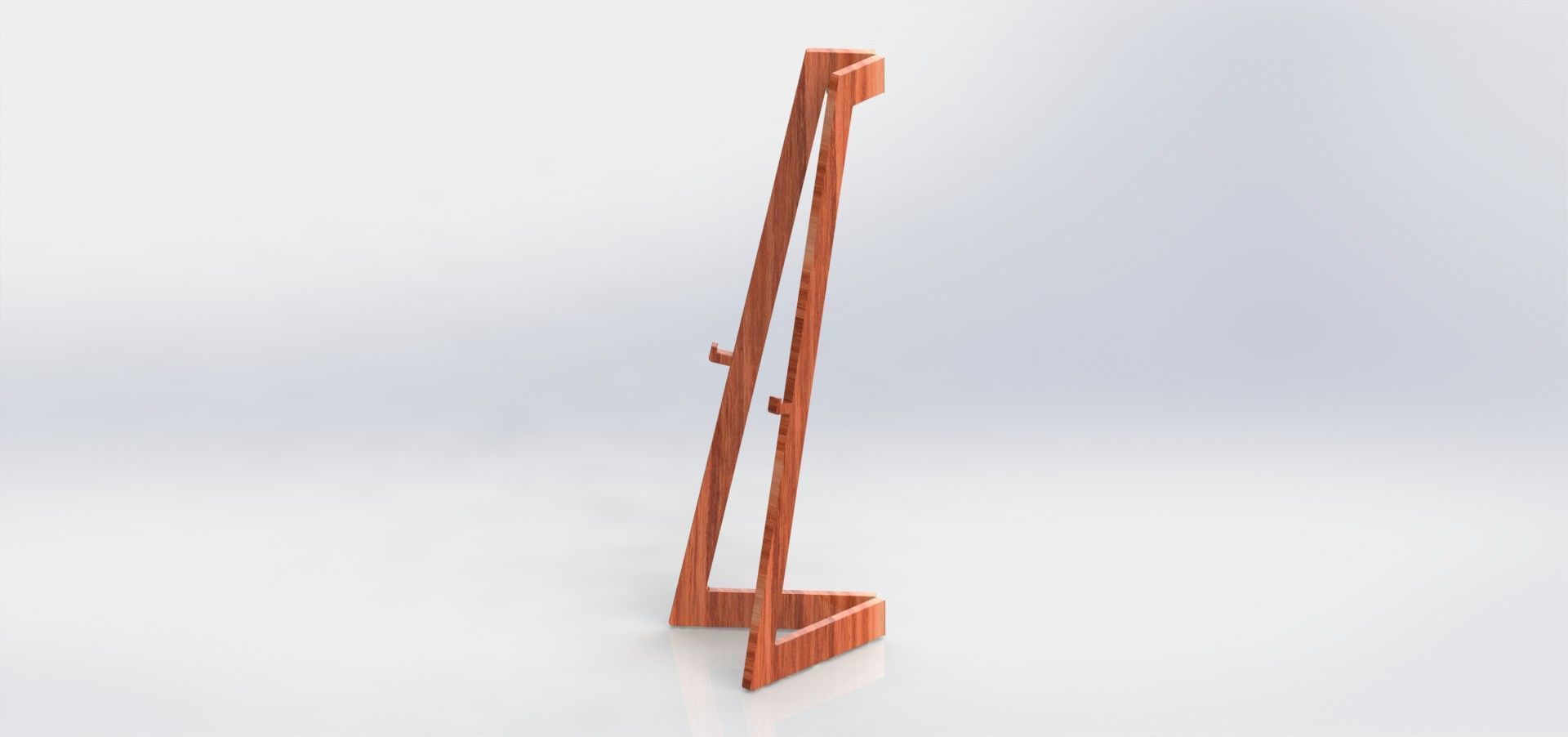 CM WOODEN STAND  3D model_5