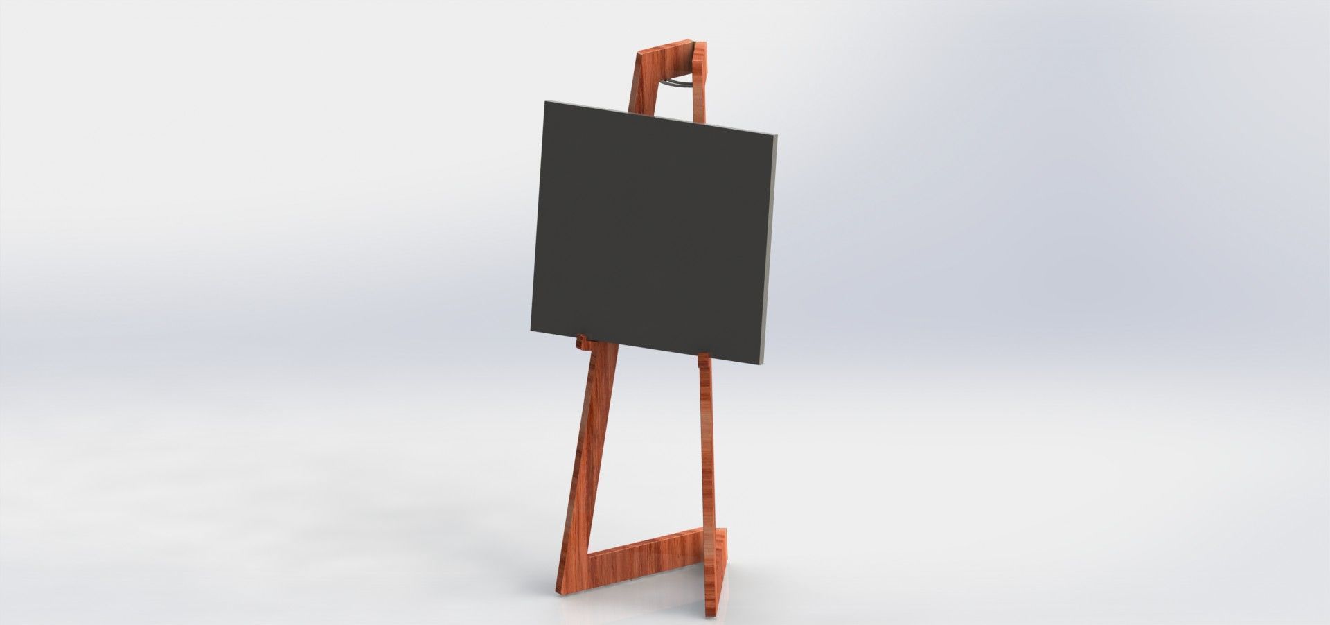 CM WOODEN STAND  3D model_1