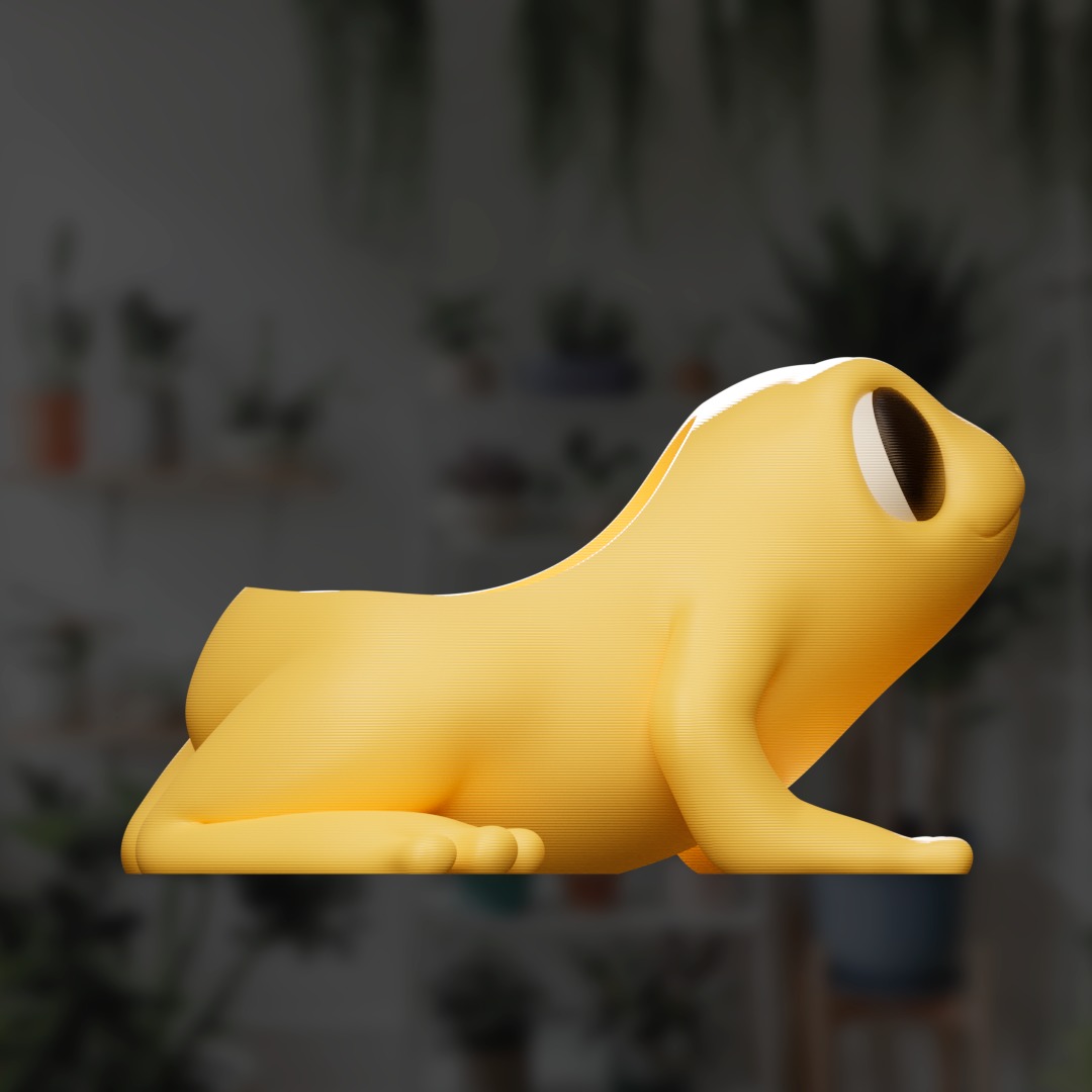 Toad - Planter - Pot 3D print model_2