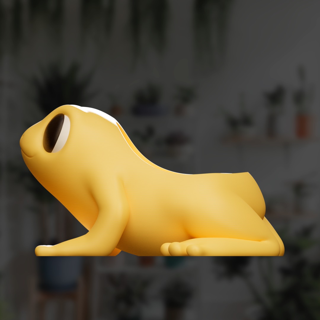 Toad - Planter - Pot 3D print model_4