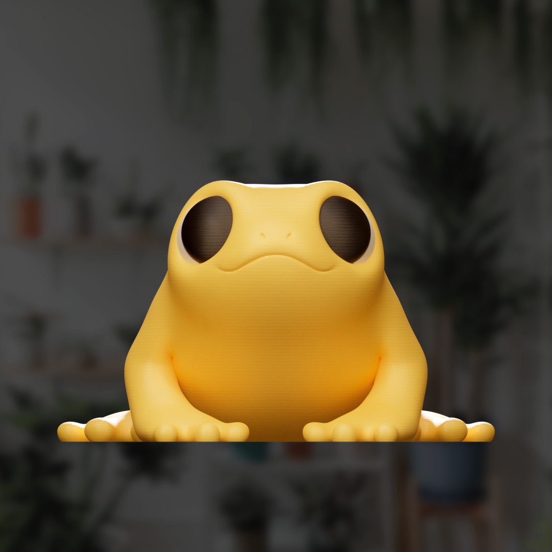 Toad - Planter - Pot 3D print model_1