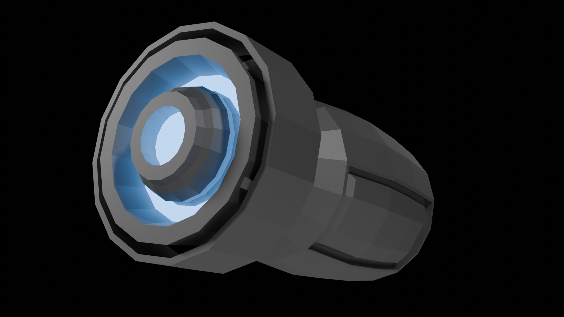 Drone Scifi - aka Hexa-Scout Mk1 - Bomb included Low-poly 3D model_6