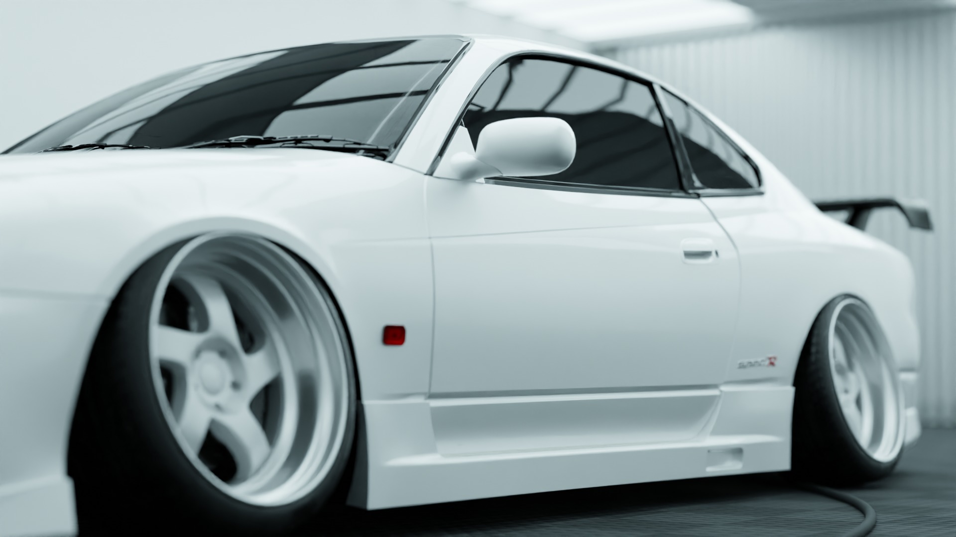 Highpoly Nissan Silvia JDM Edition 3D model 3D model_4