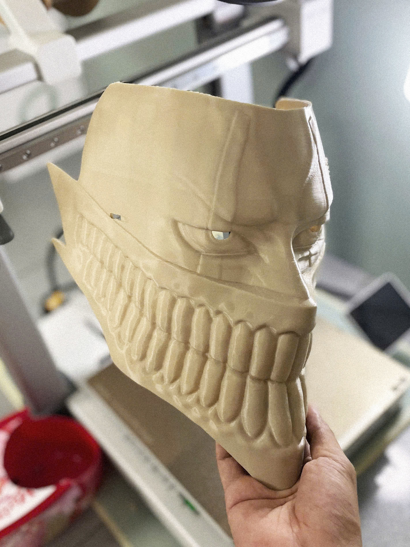 Dandadan Okarun High Quality Mask - Anime Cosplay 3D model 3D printable ...