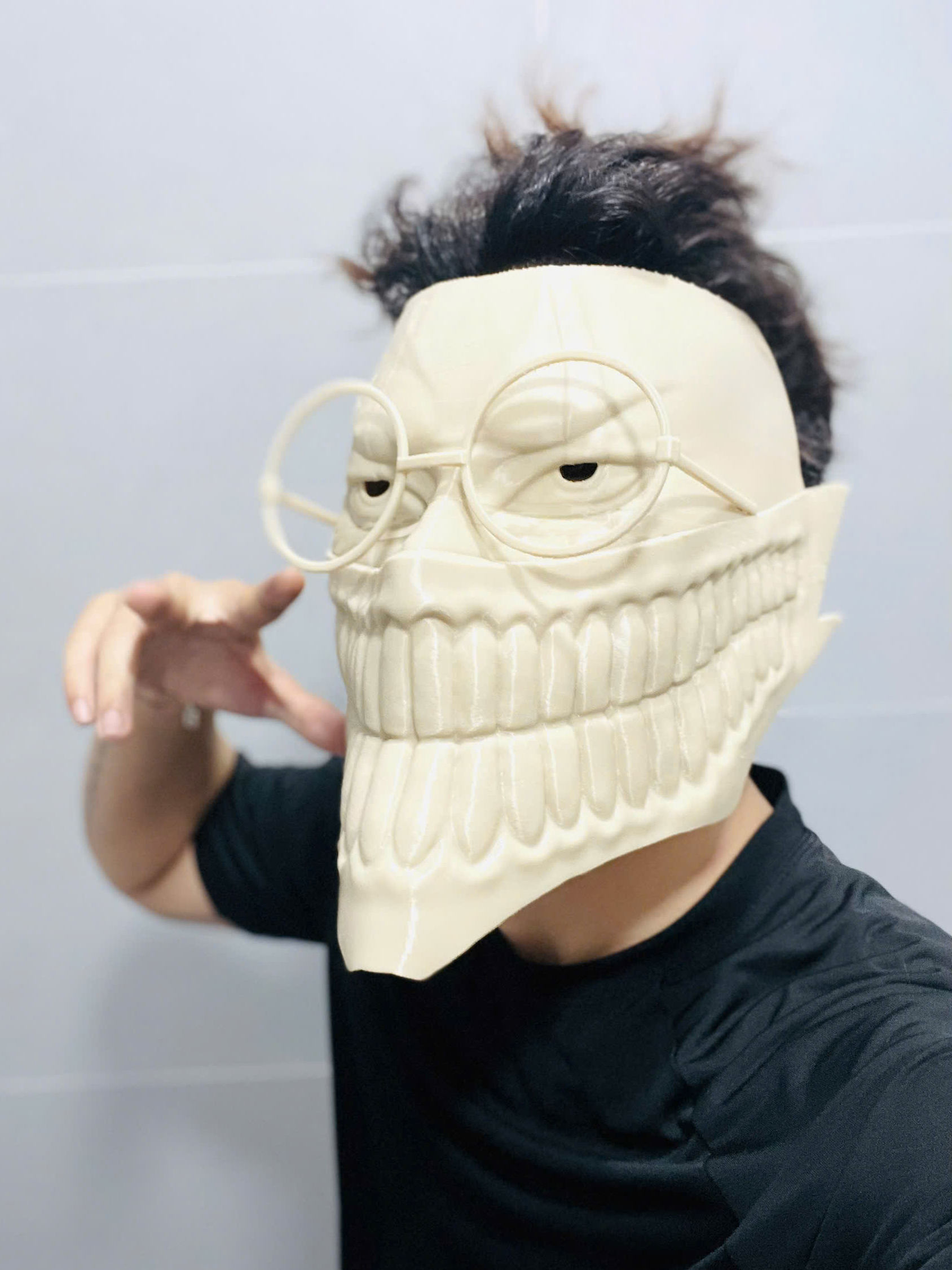 Dandadan Okarun High Quality Mask - Anime Cosplay 3D model 3D printable ...