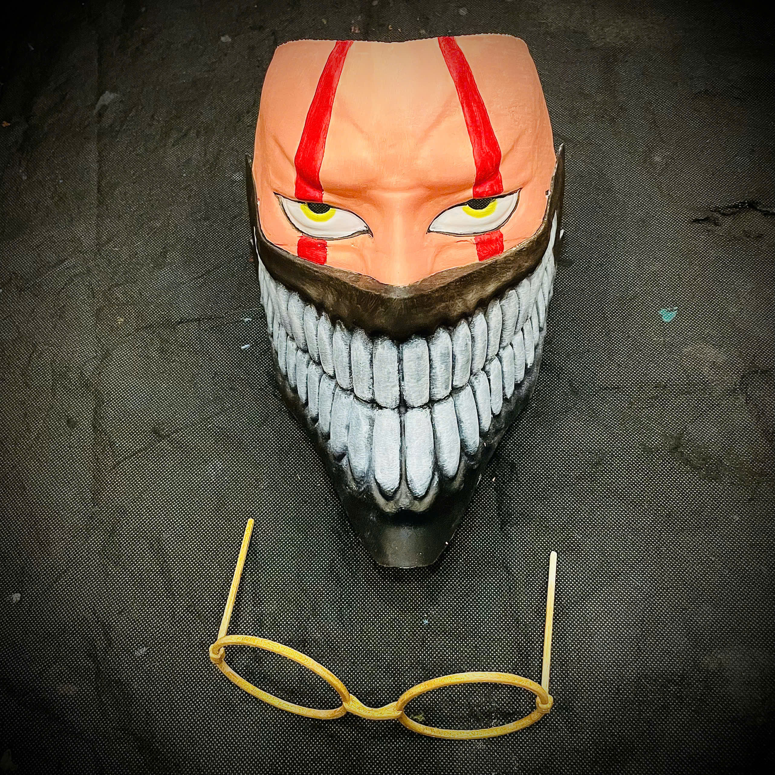 Dandadan Okarun High Quality Mask - Anime Cosplay 3D print model_4