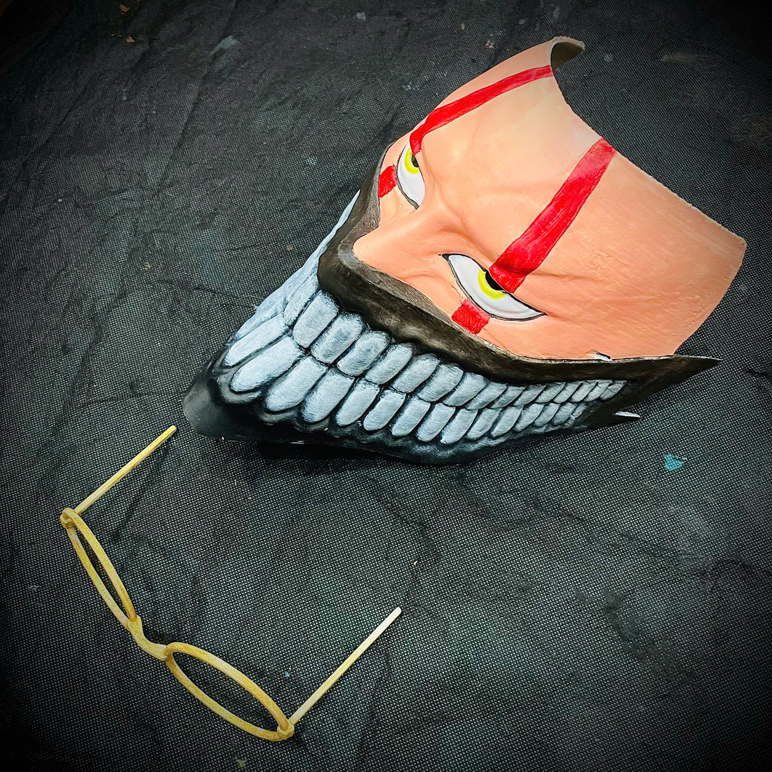 Dandadan Okarun High Quality Mask - Anime Cosplay 3D print model_5