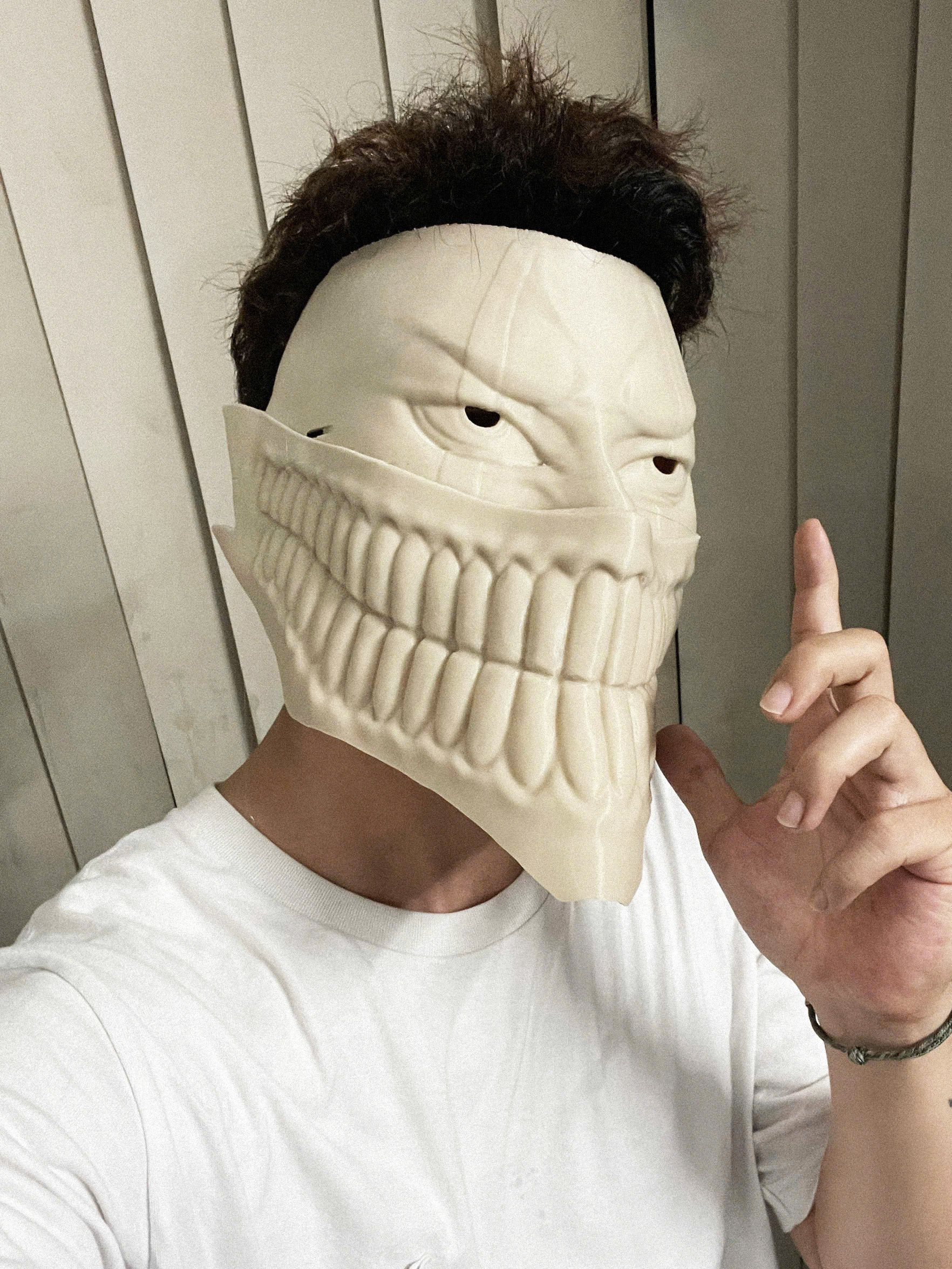 Dandadan Okarun High Quality Mask - Anime Cosplay 3D print model_13