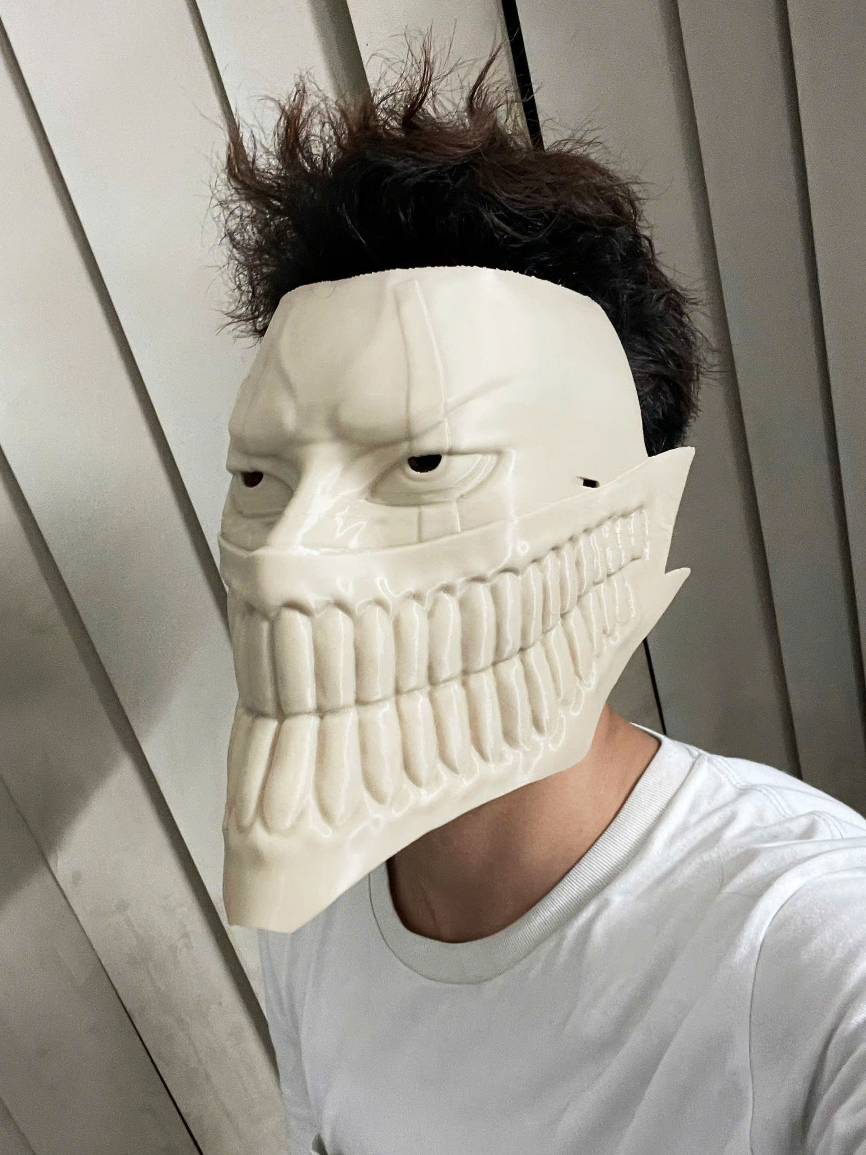 Dandadan Okarun High Quality Mask - Anime Cosplay 3D print model_12