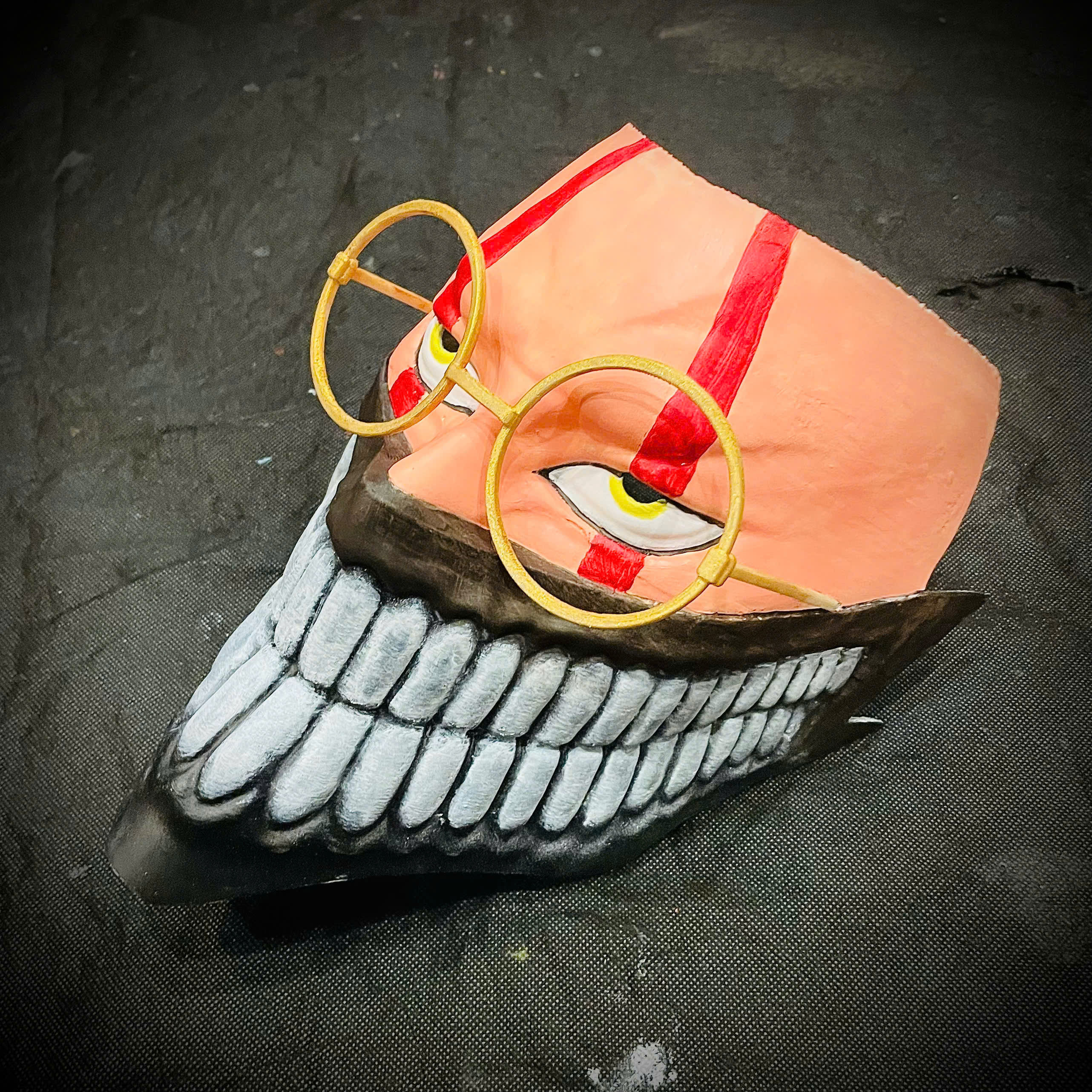 Dandadan Okarun High Quality Mask - Anime Cosplay 3D print model_1