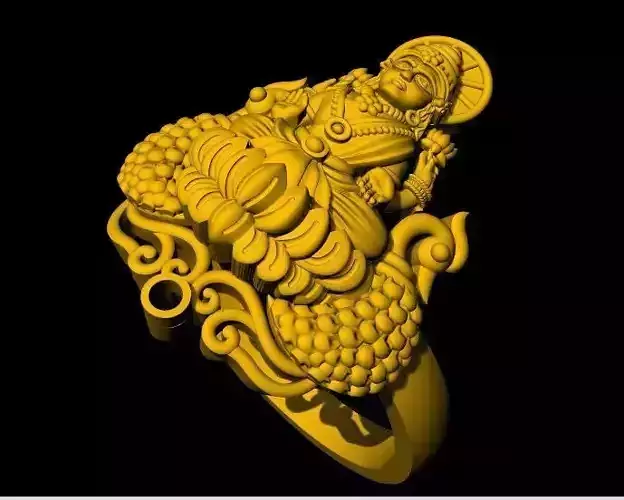 Laxmi Ring 3dm file