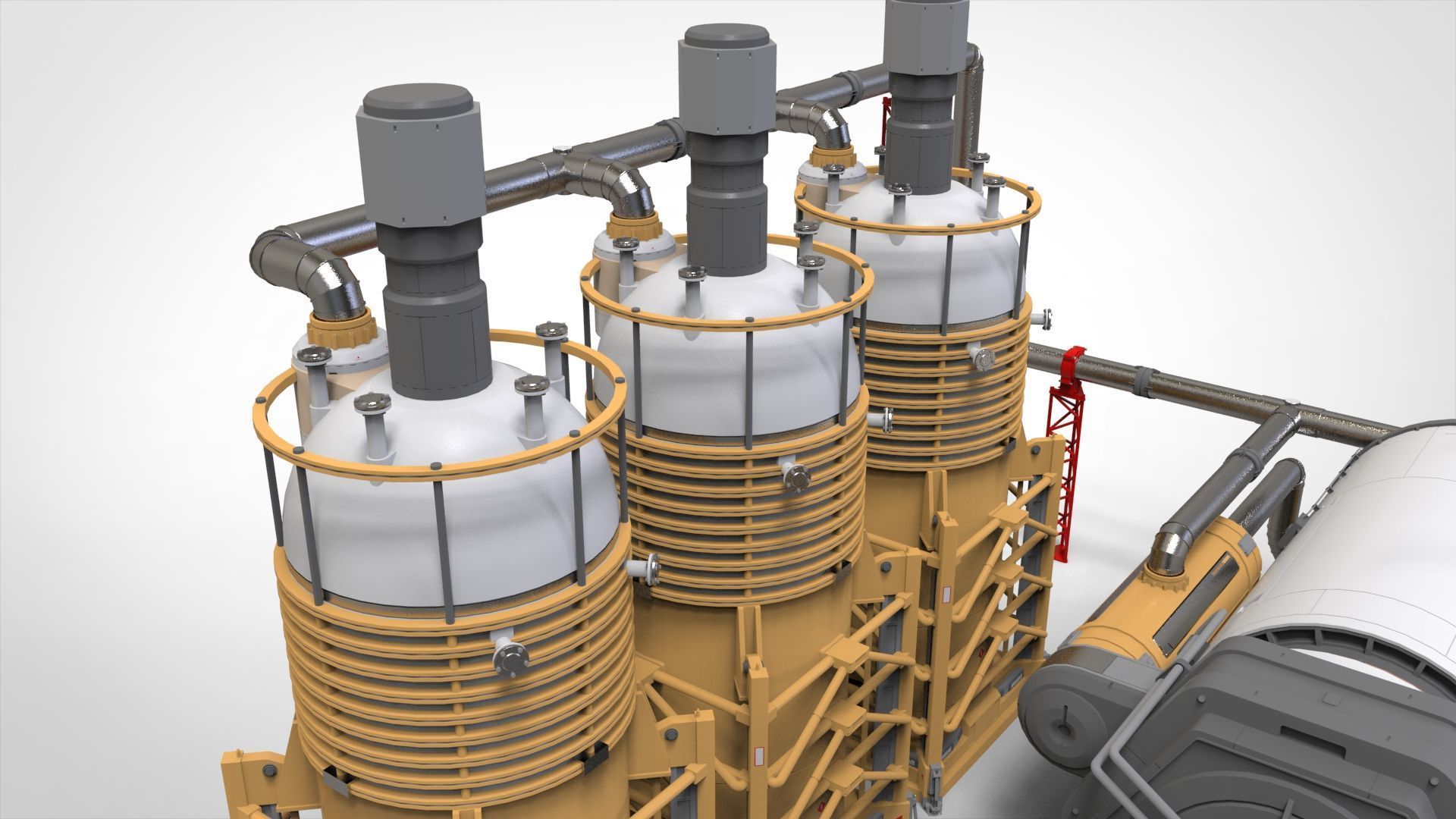 Sci-fi storage tank 4 3D model_11