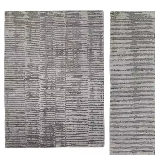 Artim Hand  Knotted Rug Gray