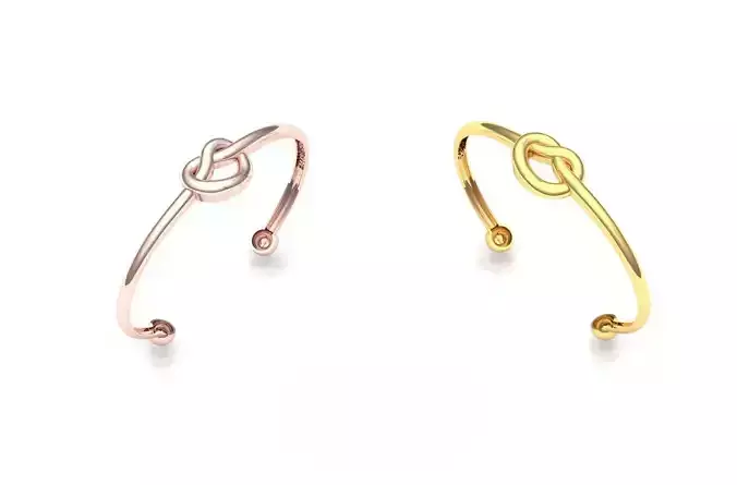 Knotted women s bracelet